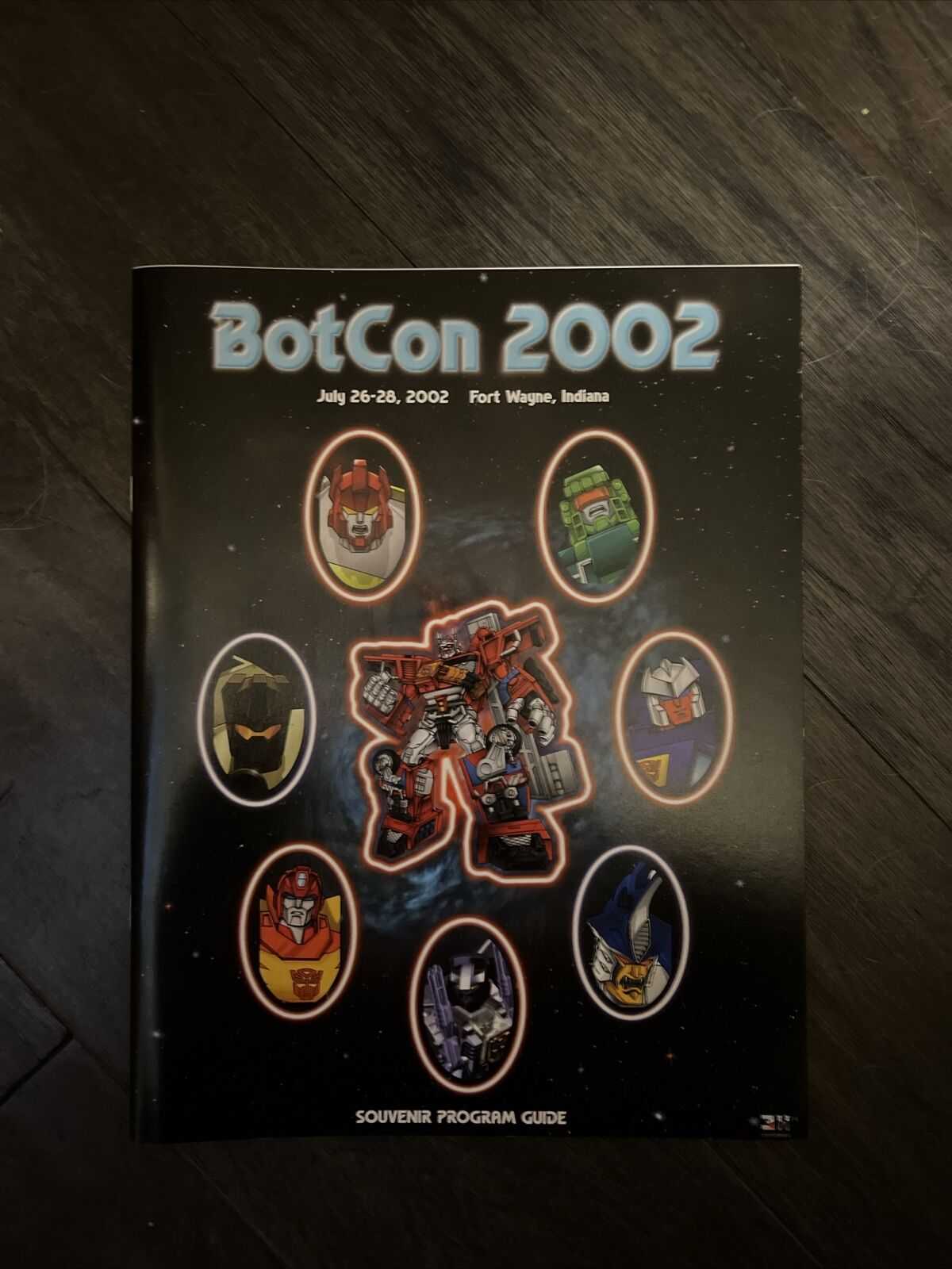 Transformers BotCon 9th Annual 2002 Souvenir Convention Program