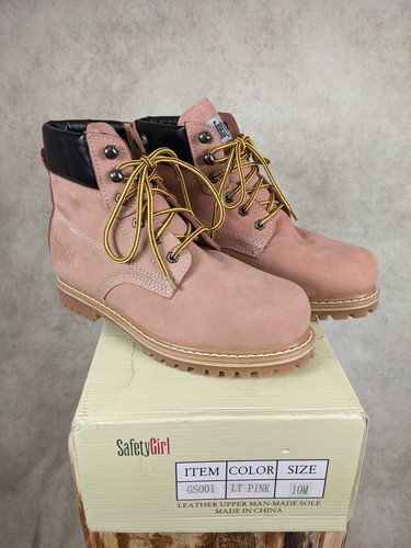 Safety Girl Steel Toe Work Boots 