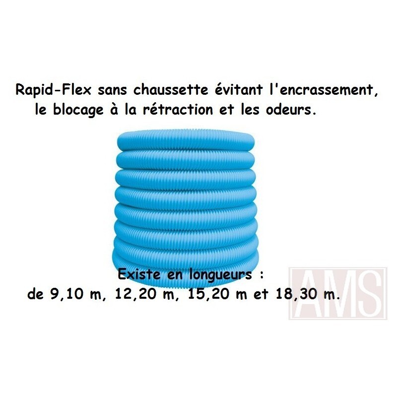 Plus de nœuds grâce au flexible rétractable automatique 15 mètres en latex