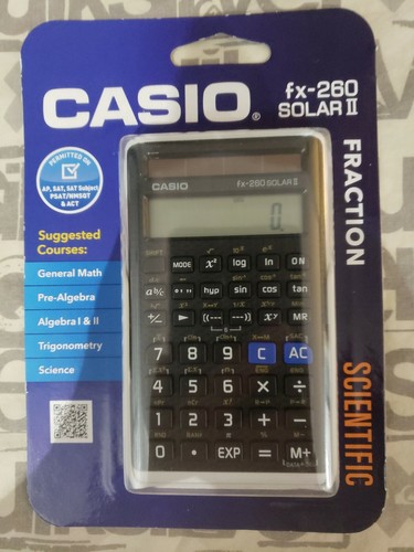 Casio Fx 260 Solor Ii Scientific Calculator Ebay