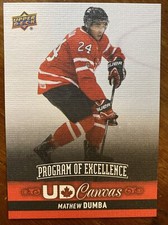 13-14 UD Series 2 Hockey Program of Excellence RC D CS Canvas C258 Mathew Dumba