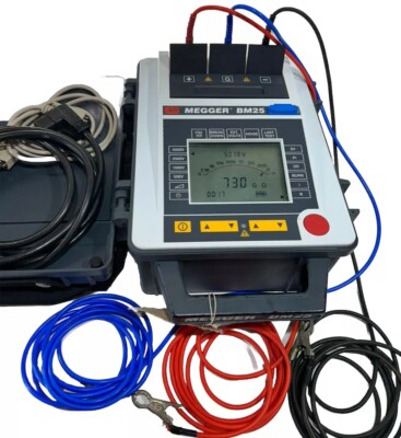 AVO Megger BM-25  Automated 5 kV Digital Insulation Tester Excellent Condition