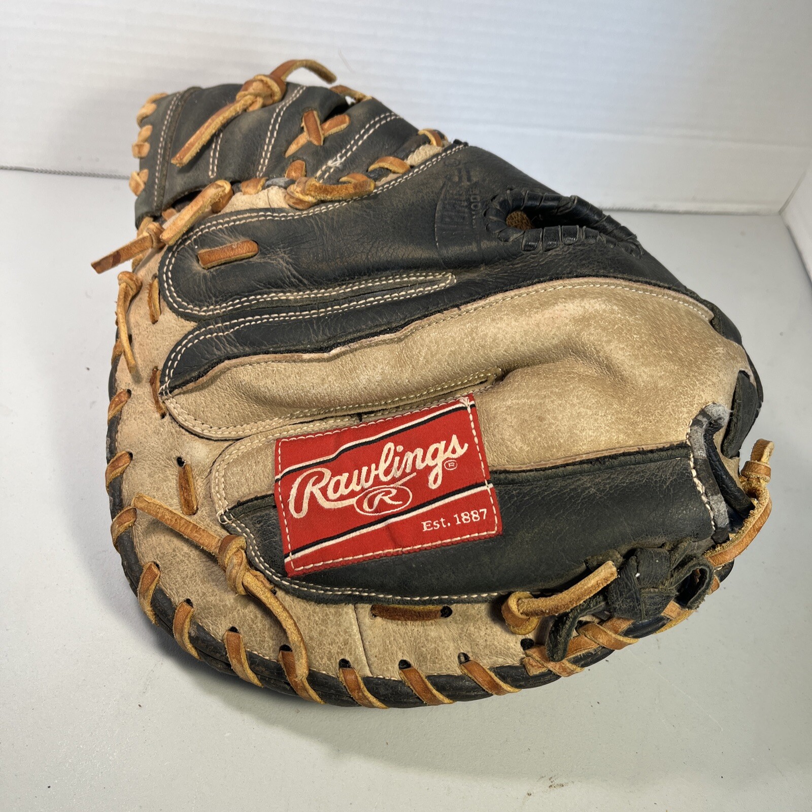 Rawlings Lite Toe Catchers Mitt RCMB Renegade RHT BBBB27 Heavy Use eBay