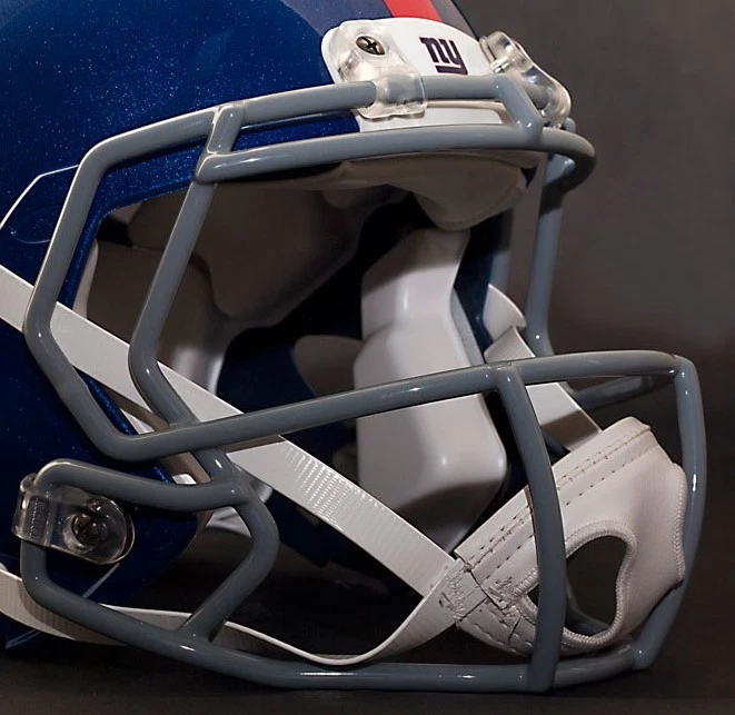 Casco de fútbol americano de velocidad Riddell de los New York Giants NFL máscara facial (Odell Beckham Jr.) Foto 2 de 4