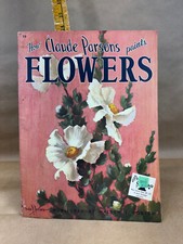 Vintage How Claud Parsons Paints Flowers Art Instructional Book 75 Oil Painting