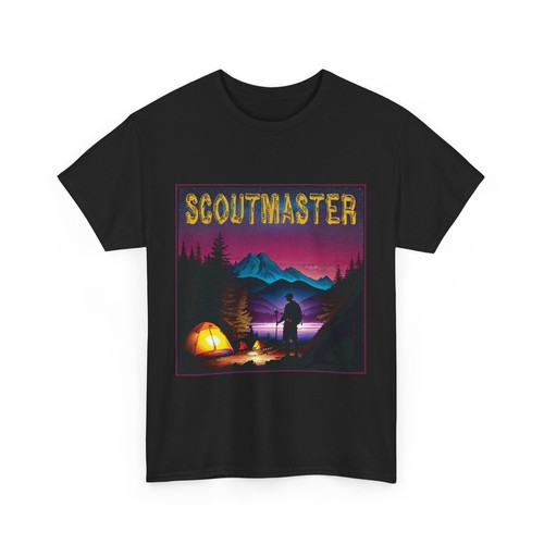 Boy Scout Leader Scoutmaster Heavy Cotton T-Shirt - Picture 5 of 21