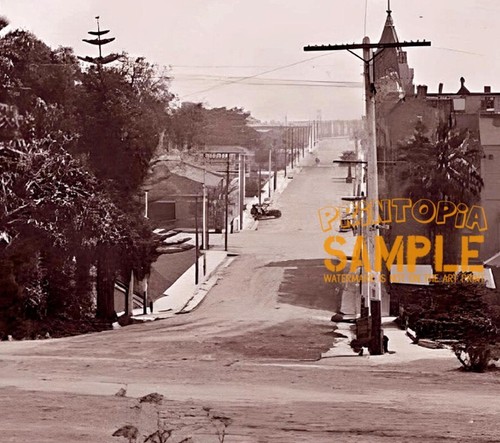 Chestnut Street (1920) Ventura California * Print * Poli looks to Pacific Ocean - Picture 4 of 9