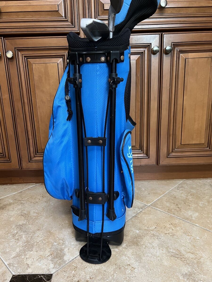 Lynx LX Jr Blue Kids Junior 3 Pc Golf Club Set Youth Right Lynx LX Jr Blue Kids Junior 3 Pc Golf Club Set Youth Right