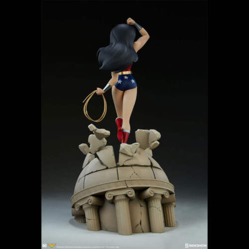 SIDESHOW COLLECTIBLES DC Animated Series Wonder Woman Statue Figure NEW SEALED - Picture 4 of 12