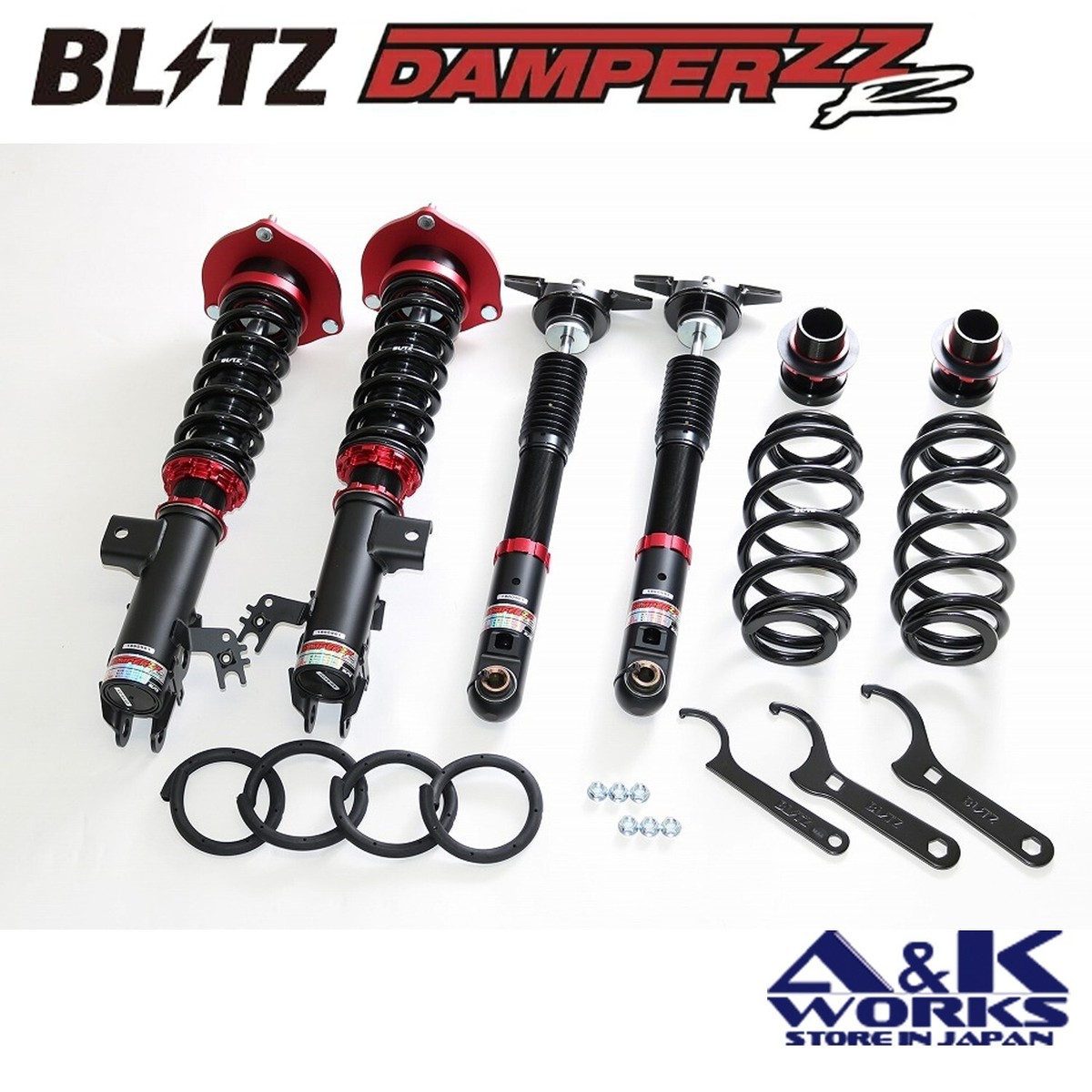 BLITZ 92518 Full-length adjustable coilover kit for TOYOTA CAMRY