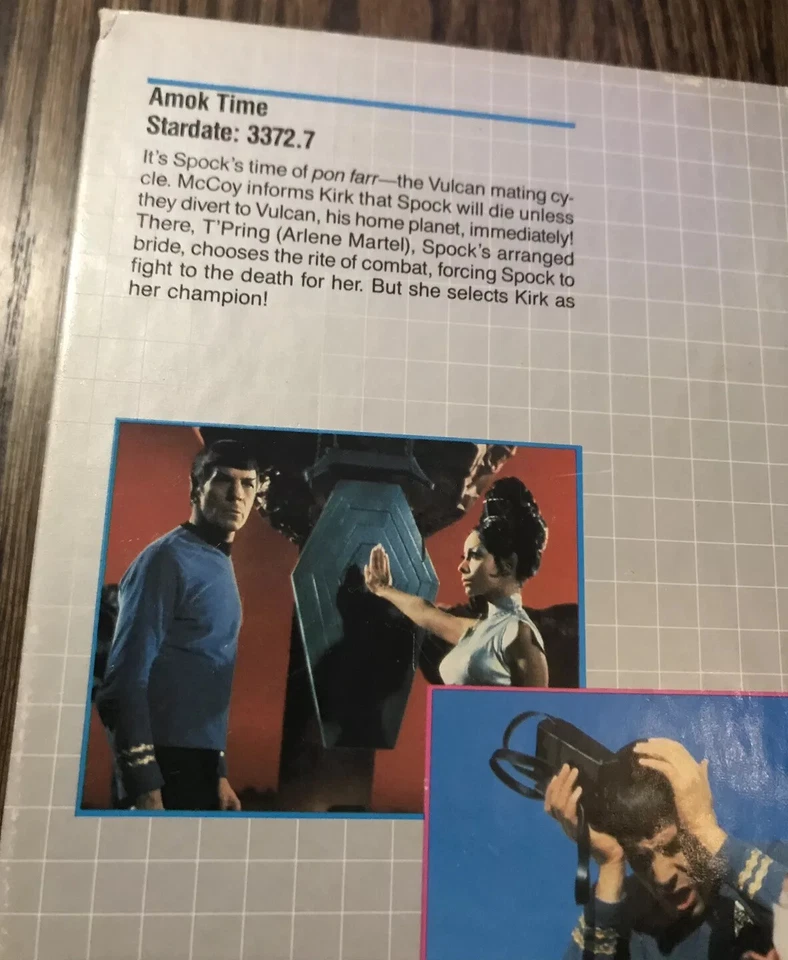 1967 star trek the collectors edition vhs tested Amok time side of paradise - Image 3 of 4