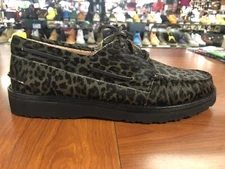 Sperry Top-Sider Men's Size 7 STS22875 Brown Black Vibram Leopard Boat Shoes 