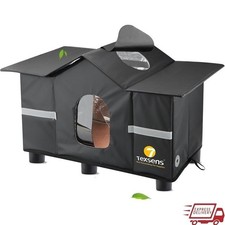 Spacious Outdoor Waterproof Cat House Portable Shelter Stray  Feral Pets New