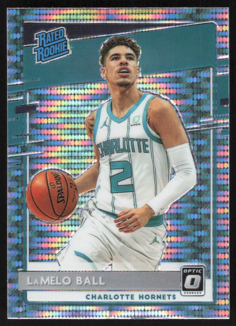 2020-21 DONRUSS OPTIC PULSAR LAMELO BALL RC CHARLOTTE HORNETS #153