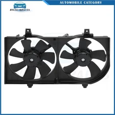Radiator Condenser Cooling Fan Assembly For 2002-2006 Nissan For Sentra 1.8L