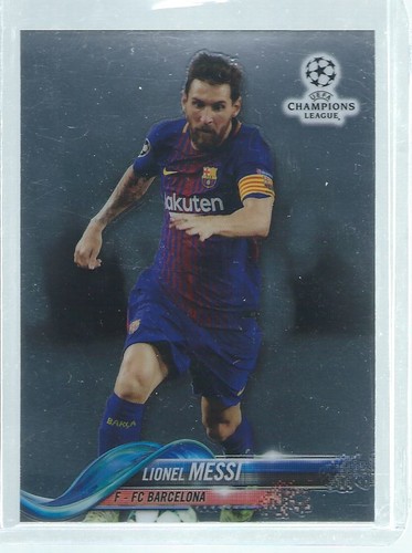 LIONEL MESSI 2017-18 TOPPS CHROME CHAMPIONS LEAGUE #1