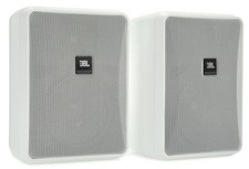 JBL Control 25-1 Indoor/Outdoor Speakers - White Pair 