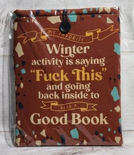 Smartass & Sass Book Sleeve -Winter Theme