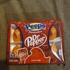 Peeps Dr Pepper Marshmallow pulcini caramelle pasquali confezione da 10 pezzi 3 once