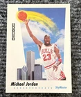 SkyBox 1992 Michael Jordan SkyMaster Insert #583 Chicago Bulls NBA Card