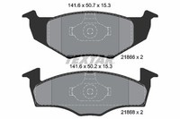 Bremsbelagsatz FÜR Seat Ibiza II (6K1), Seat Cordoba (6K1, 6K2) - Textar 2186601