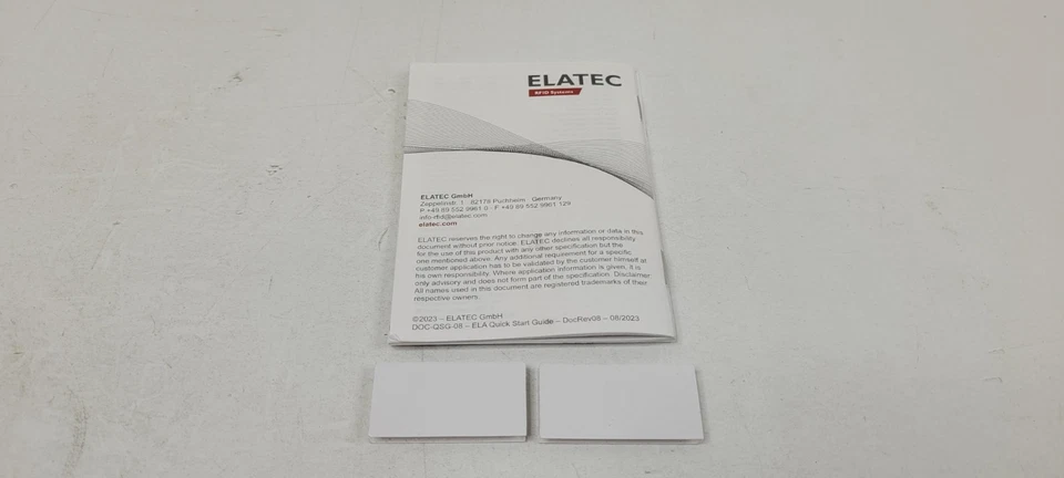 LECTOR RFID USB ELATEC TWN4 MULTITECH 2 LF HF con HID iClass T4BT-FB4WUF6-PI NUEVO Foto 4 de 4