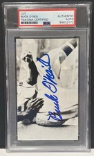 HOF Buck O'Neil Signed Picture Cut PSA Authentic Auto Autograph. Negro Leagues.