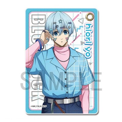 BLUELOCK Leather Pass folder Decorative Pop Art ver. Yo Hiori LPAN-B016-m07