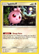 Igglybuff 168/236 Uncommon Cosmic Eclipse Pokemon Near Mint on eBay