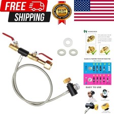 CO2 Cylinder Refill Adapter Hose, CO2 Refill Station Connector Kit for Fillin...