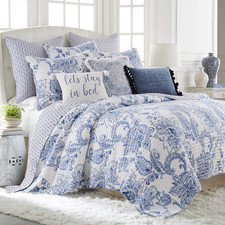 Levtex Home - Bennett Quilt Set - King/Cal King Quilt with Two King Pillow Shams