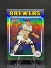 Robert Gasser 2026 Topps Heritage High Number Refractor /225 #688 Brewers Rookie