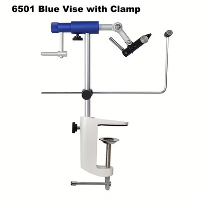 Neu Top Qualität blau echt 360 Grad schwarz Drehschraubstock mit Klemme (Doppel Beari