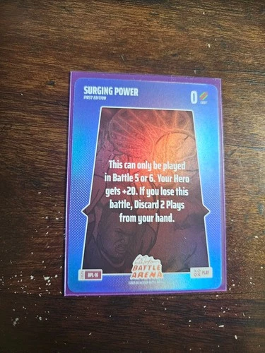 2026 Bo Jackson Battle Arena Griffey SSP Foil Bonus Play #BPL-16 Surging Power