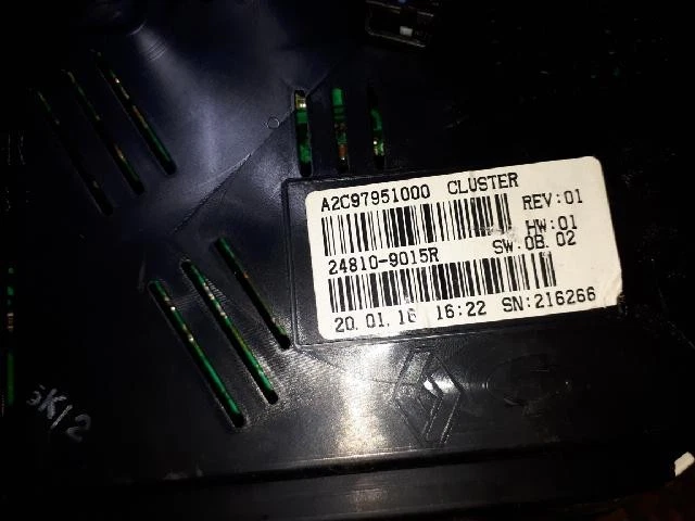 Renault Fluence SM3 (L38) 2014 nuevos grupos de instrumentos 248109015R Foto 4 de 4