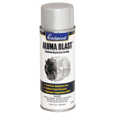Eastwood Aluma Blast Aluminiumguss Look Auto/Van Wasserpumpe/Getriebelack