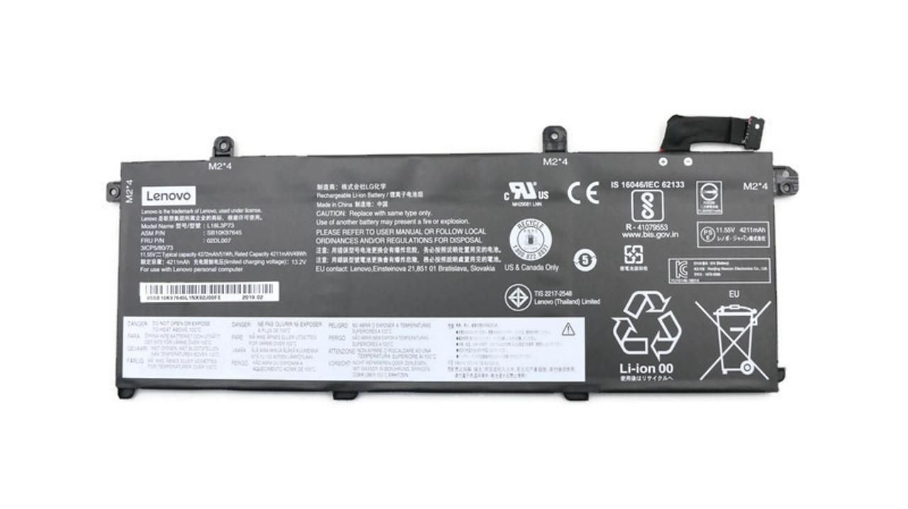 Lenovo 5B10W13906 Internal. 3c. 50Wh. LiIon. SMP