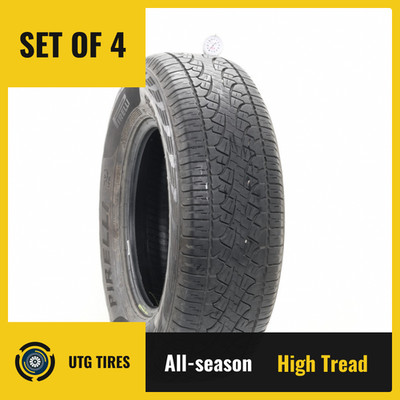 Set of (4) Used 265/70R17 Pirelli Scorpion ATR 115T - 8-10/32