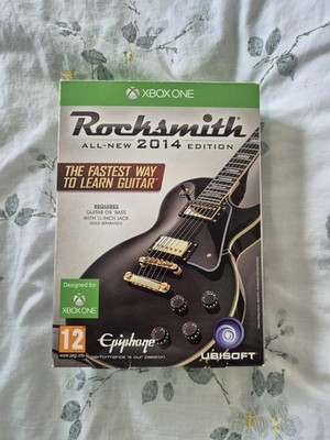Xbox One Spiel Rocksmith 2014 Edition mit Kabel PAL KOMPLETT SEHR GUTER ZUSTAND KOSTENLOSER VERSAND