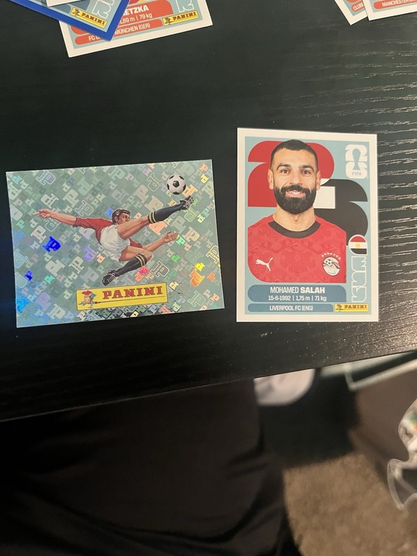 panini world cup 2026 stickers 00 And Salah