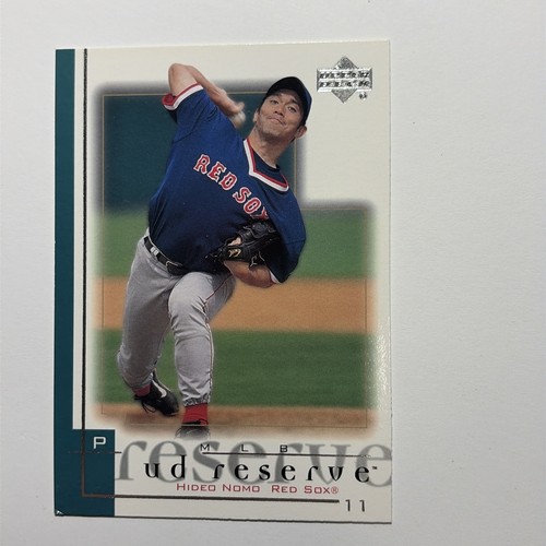 2001 Upper Deck Reserve Hideo Nomo #54 card