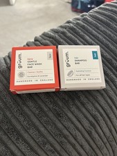 Gruum Gentle Face Wash Bar Eucalyptus & Lavender & Shampoo Bar hydrating coconut