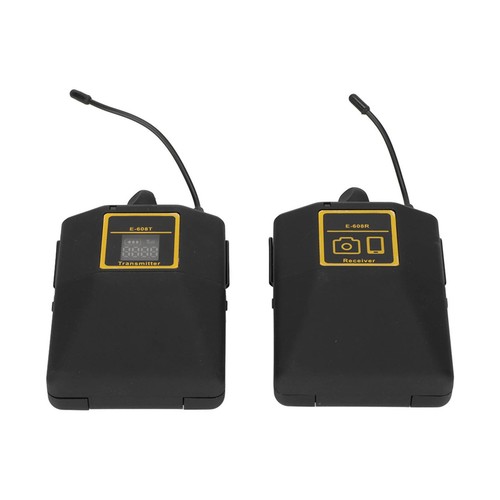 Wireless Lavalier Microphone System Noise Canceling 164Ft Range Lapel Mic Tr SPC - Picture 12 of 12