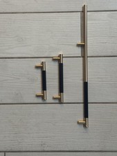 Kitchen Cabinet Handles By Goldenwarm Uk In Black And Gold 33 handles in total