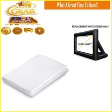 Replacement White Vinyl Screen for 20ft Inflatable Projector Screen
