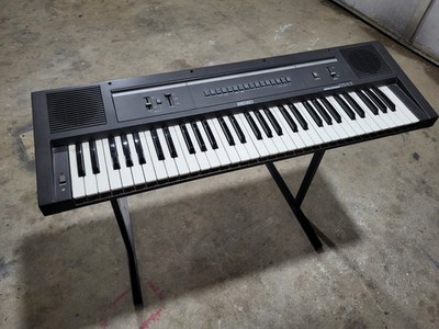 Seiko DS-101 Digital Keyboard + Stand Synthesizer Vintage Rare Synth DS101
