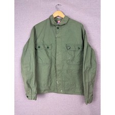 Vintage BP Berufs Kleidungs Profis Olive Green Workwear Chore Jacket Mens 54