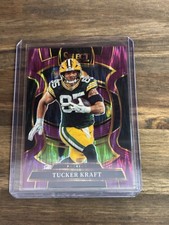 2025 Panini Select Prizm Tucker Kraft Purple Prizm Shock /699 #68