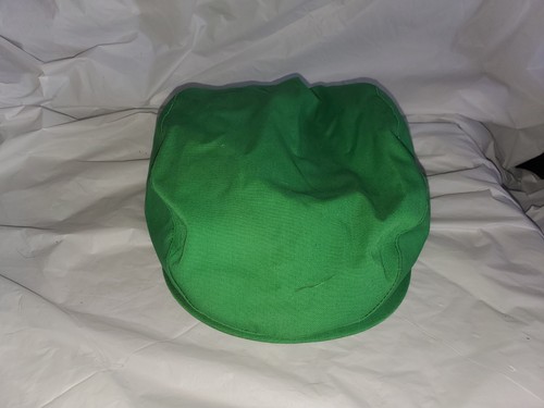 Vintage Flatcap Größe 7 1/4 - 7 3/8 Zeitungsjunge fahren grün Baumwolle USA - Bild 1 von 11