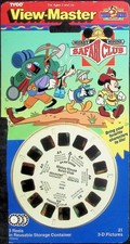 Disney's Mickey Mouse Safari Club 3d View-Master 3 Reel Packet